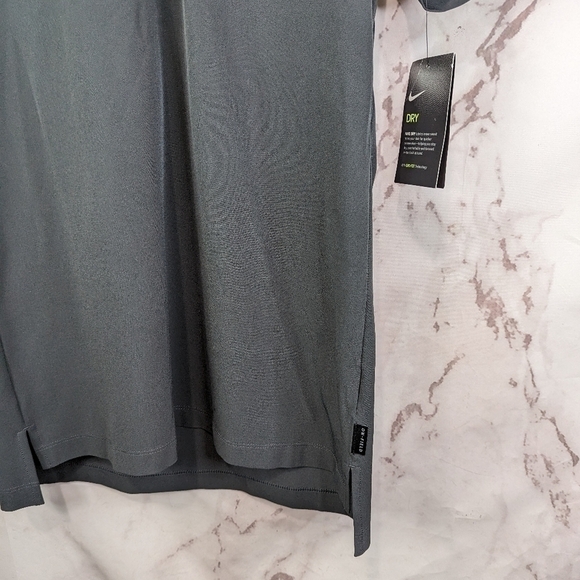 Washington State Cougars Shirt Men Small Polo Gray Short Sleeve Nike Dri Fit WSU - Picture 4 of 11